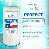 FP-24200, Aquastar PF27000, 200 Sqft. 1 Pack
