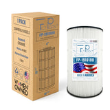 Pool Cartridge, replaces Hayward CX100XRE, Swim Clear C100S & PA100S, PLFPA100S, FP-1910100, 1 Pack