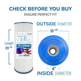 Pool Cartridge, replaces Hayward CX150XRE,Swim Clear C150S & PA150S, PLFPA150S, FP-2310150, 1 Pack