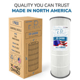 Pool Cartridge, replaces Jandy CS100, R0462200, PJANCS100, Hayward X-Stream CC1000, Unicel C-8410, Filbur FC-0821, 1 Pack, FP-24100, 1Pack