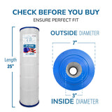 Filter Replaces Hayward CX880XRE, Pleatco PA106-PAK4, Ultral-A1, Unicel C-7488, Filbur FC-1226, FC-6430, Hayward SwimClear C4020, C4025, C4030, 4 X 106 sq. ft, FP-25106, 4 Pack