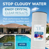 Pool Cartridge replaces Pentair CC200, R173217, Unicel C-9419, Filbur FC-0688 & PAP200, PLFPAP200, FP-3110200, 1 Pack
