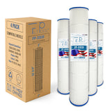 Pool Cartridge, replaces Hayward CX1280XRE, SwimClear C5020, C5025, C5030, PA131, Unicel C-7494, Filbur FC-1227, FC-6435, PLF131A, 732-166-04, FP-33131, 4Pack