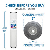Pool Cartridge, replaces Jandy CL580, CV580, A0104100, Unicel C-7482, Filbur FC-0820; PJAN145-PAK4, FP-33145, 4Pack
