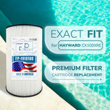 Pool Cartridge, replaces Hayward CX100XRE, Swim Clear C100S & PA100S, PLFPA100S, FP-1910100, 1 Pack