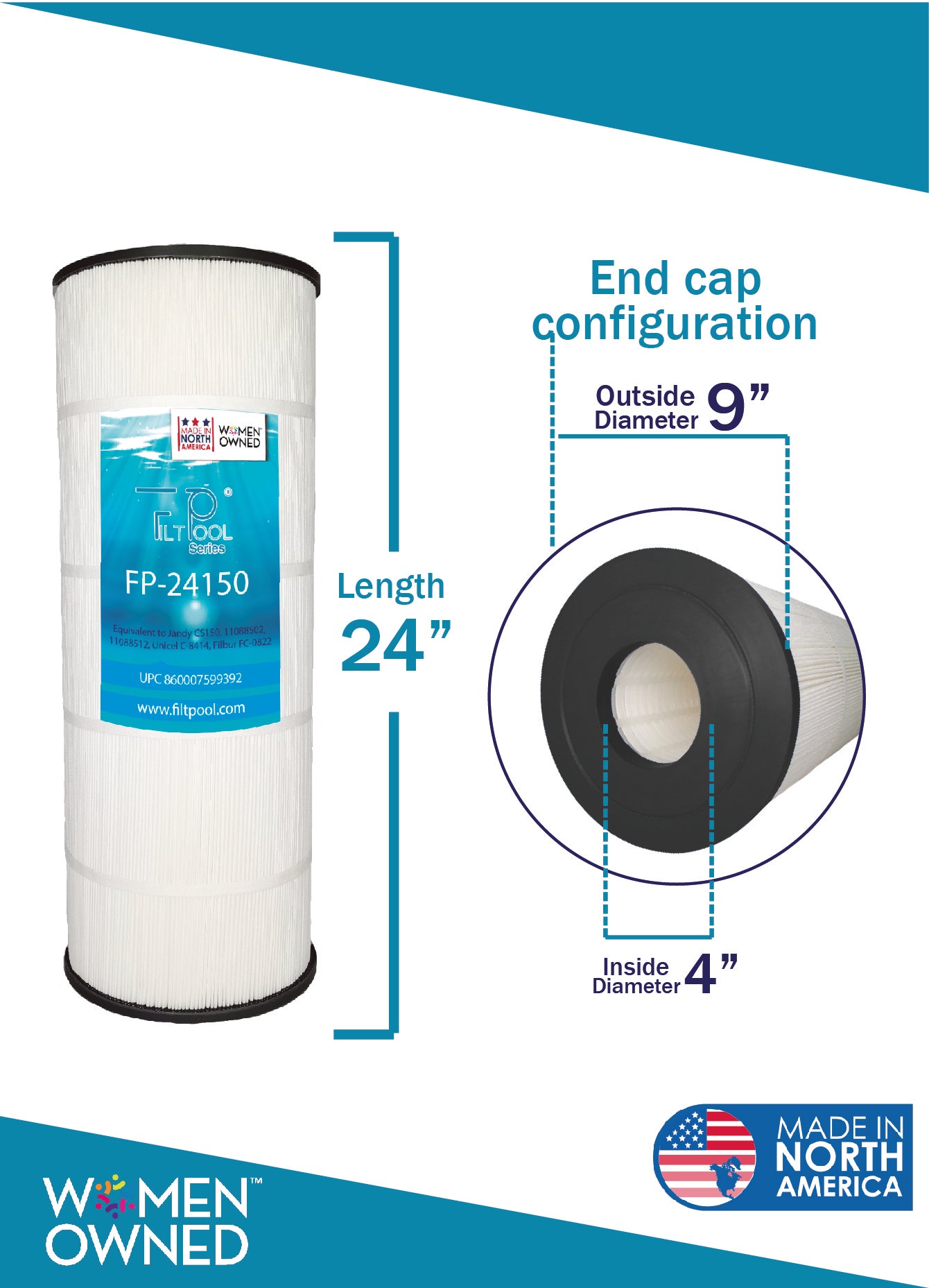 Jandy CS150, 11088502, 11088512 – FiltPool