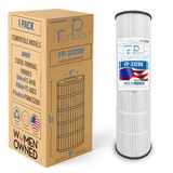 Pool Cartridge, replaces Jandy CS200, R0462400, PJANCS200, C-8418, 11088503, 11088513, FC-0823, 200 Sq., FP-33200, 1Pack