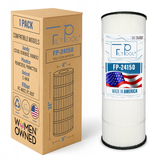 Pool Cartridge, replaces Jandy CS150, X-Stream CC1500, CCX1500RE, Pro Clean 150, PWWCT150, R0462300, PJANCS150, C-8414, FC-1287, 150 Sq. Ft FP-24150, 1Pack