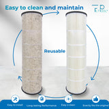 Pool Cartridge, replaces Pentair CC150, R173216, Unicel C-9415, Filbur FC-0687 & PAP150, PLF150A, FP-3110150, 1 Pack